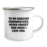 Funny Grandmother Gifts for Her - To My Amazing Grandmother, Never Forget How Much I Love You. - Christmas Unique Gifts from Family - Image 2